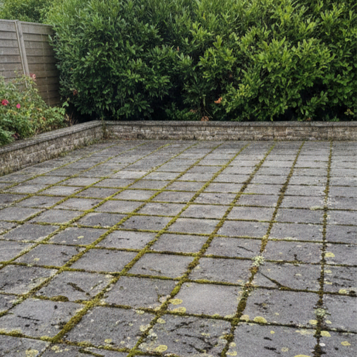 Surface avant nettoyage haute pression