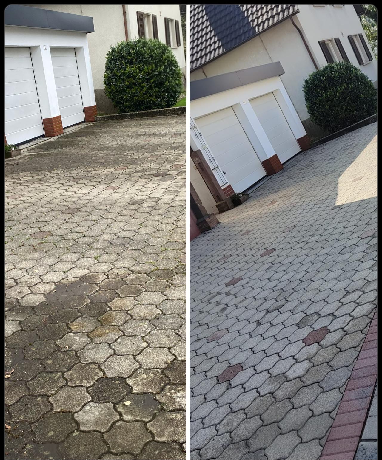 Ravalement façade immeuble avant après à Schiltigheim